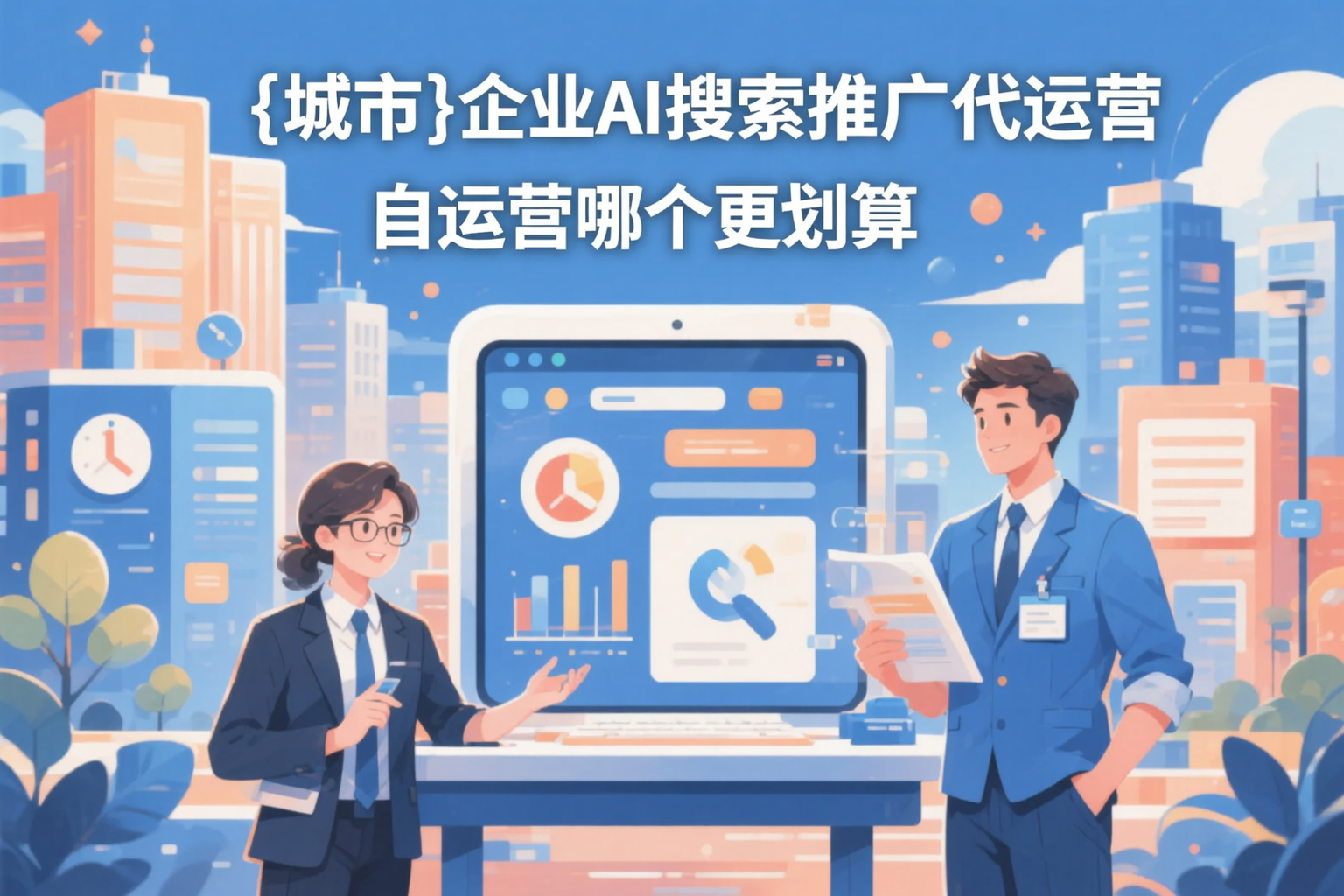 果洛企业AI搜索推广代运营和自运营哪个更划算
