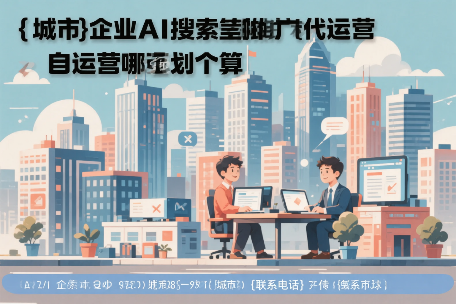 果洛企业AI搜索推广代运营和自运营哪个更划算
