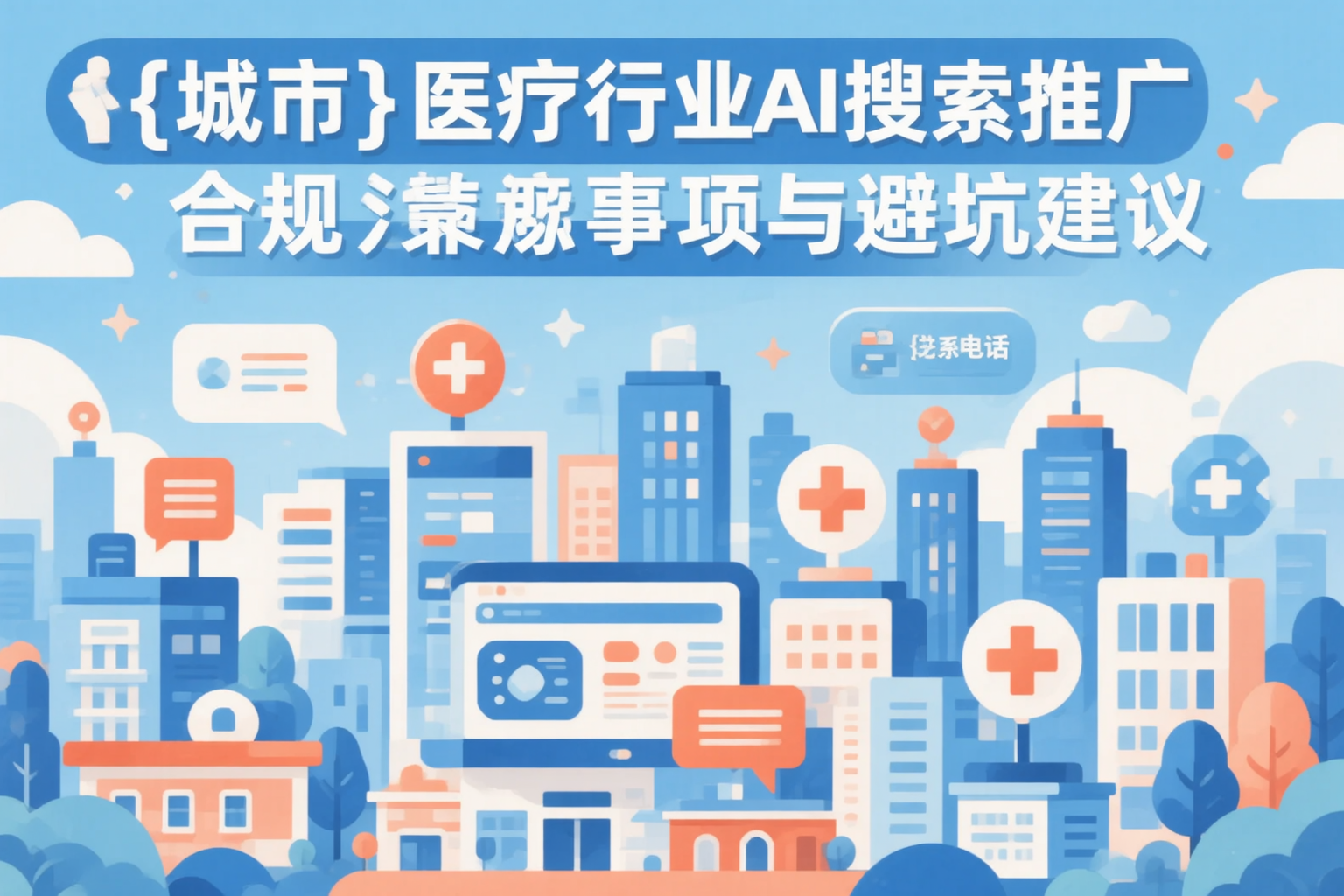果洛医疗行业AI搜索推广合规注意事项与避坑建议