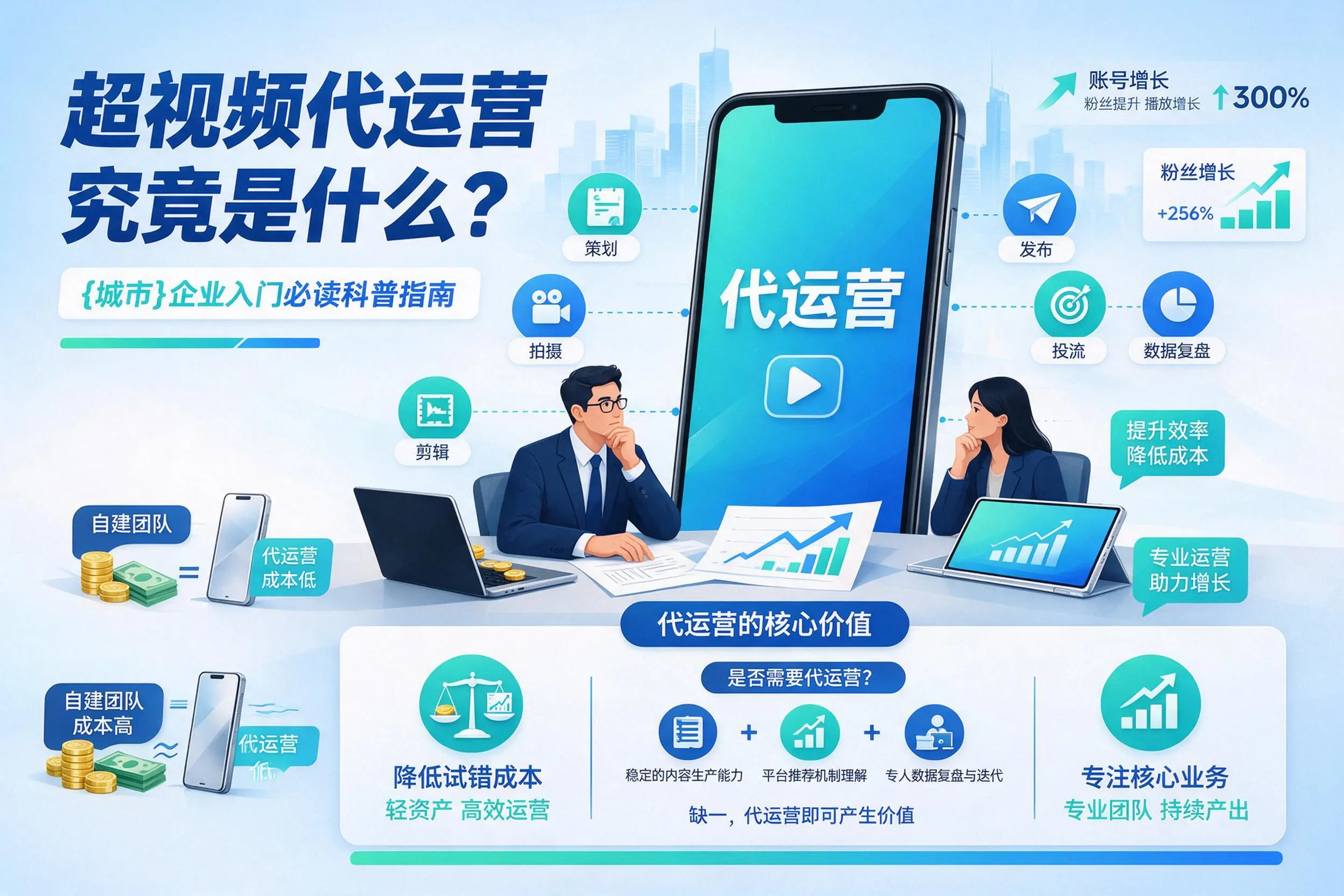 短视频代运营究竟是什么？果洛企业入门必读科普指南