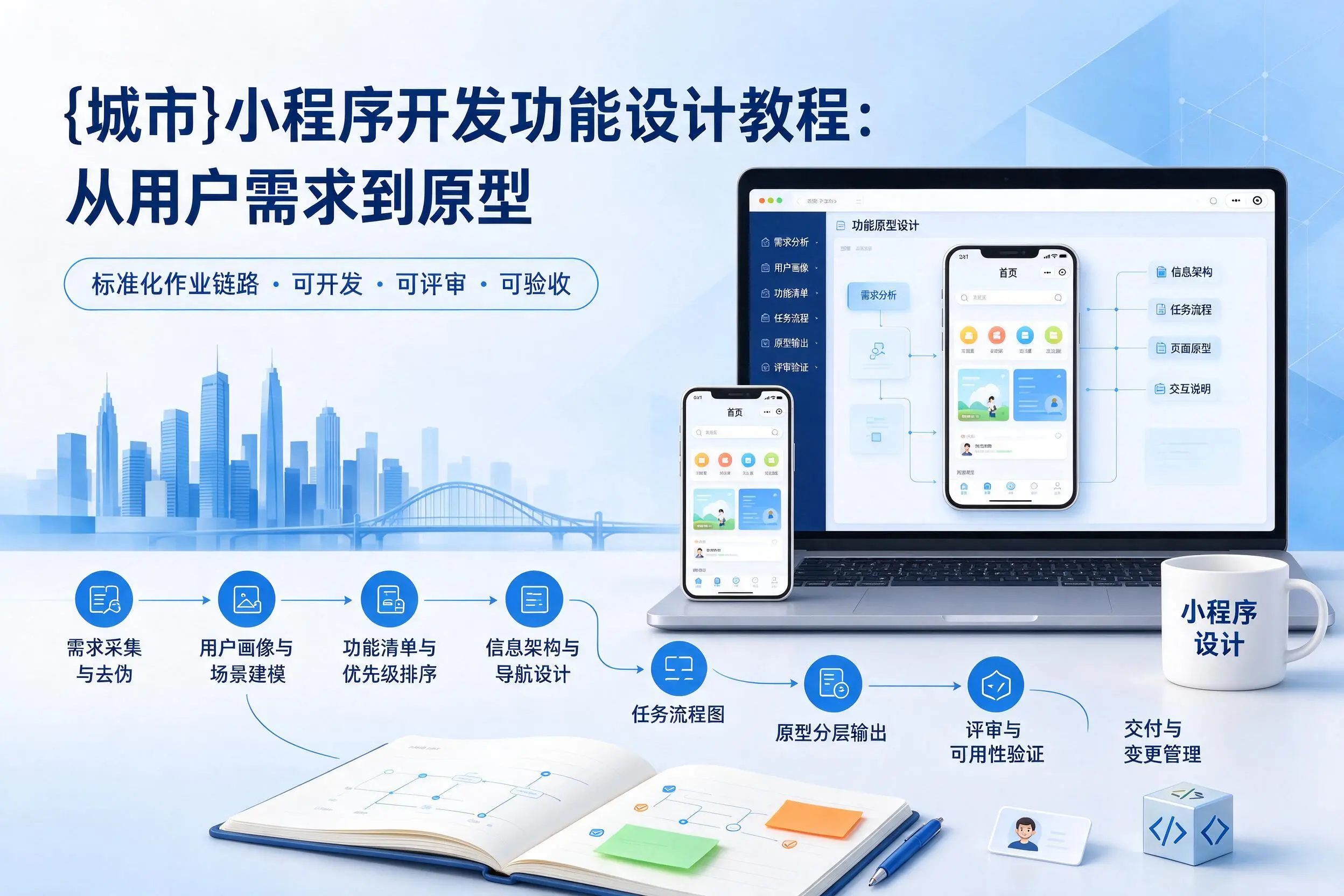 果洛小程序开发功能设计教程:从用户需求到原型
