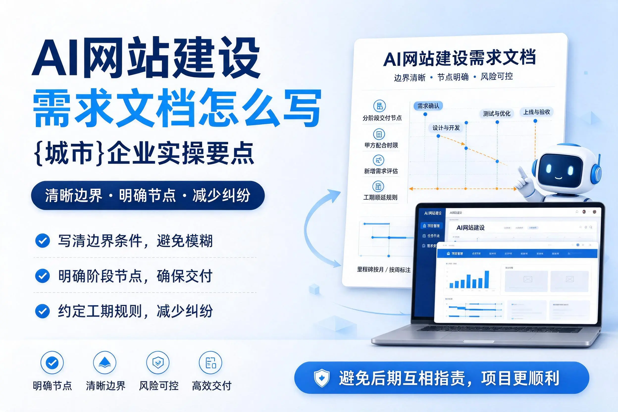 AI网站建设需求文档怎么写，果洛企业实操要点